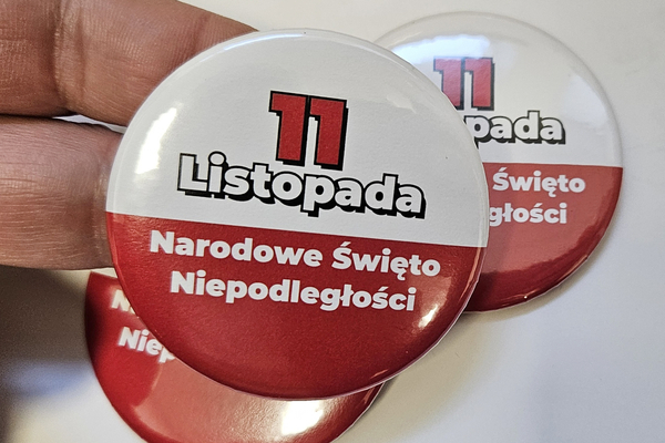 Przypinka patriotyczna - 11 Listopada - wariant 16